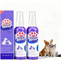 Wanban Pet Oral Spray, Teeth Cleaning Spray for Dogs and Cats, Pet Breath Freshener and Teeth Cleaning Sprays, Reduces Plaque Tartar Buildup, No Brushing, 30ml Each (2pcs)