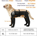 COODEO Dog Socks for All 4 Paws, Waterproof Non-Slip Easy to Wear, Licking Prevention Paw Protection, Durable Warm Salt-