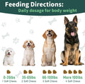 Flea and Tick Prevention for Dogs, Natural Dogs Flea and Tick Treatment Chewable, Oral Pets Flea Support Supplement - Fl