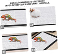 Reptile Heat Pad Reflective Film Insulation Pad Heat Mat for Pets Reptile Heating for Tank and Small Pet Enclosures 11.8