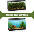 Landhoow 55 Gallon Aquarium Lid with Center Hinge, Fish Tank Screen
