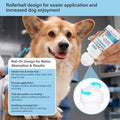 Dog Skin Repair Roll-On Serum – Natural Hot Spot & Red Spot Relief with Coconut Oil – Soothes Itchy, Dry & Irritated Skin, Supports Fur Regrowth – Lick-Safe, No-Rinse Pet Skin Care for Dogs & Cats