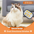 TTIIHOT Electrostatic Gloves for Pet Hair Removal: Upgraded 2PCS Animal Fur Removal Tool for Dogs&Cats Efficient Reusable Pet Hair Remover for Couch Carpet Car Seat Clothing Quick Clean (2 pcs-Black)