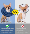 Soft Dog Cones, Recovery Dog Donut Collar After Surgery- Cone of Shame Alternative, Pet Elizabethan E-Collar Anti-Bite L