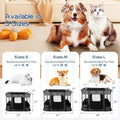 ROMANTIC BEAR Dog Playpen,Foldable Pet Puppy Cat Playpen,M(31"x23"x21")