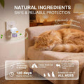 Tcllka Cat Calming Pheromone Diffuser Effectively Relieve Anxiety Stress Cat Calming Diffuser Comfort for Cats Refill Re