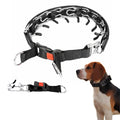 Comfort Dog Collar, Stainless Steel Collar with Quick Release Buckle, Adjustable Comfort Tip with Nylon Cover for Small Medium Large Dogs(Black,S(10-13”Neck,2.5mm))