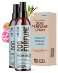 Sunny & Honey Dog Perfume Spray Long Lasting - 4 fl oz (2-Pack) - Deodorizing, Detangling & Hydrating with Avocado Oil & Silk Protein - pH Balanced Dog Cologne Spray - Fresh Breeze Scent