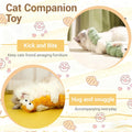 KIROYAL Cat Toys Pillows 3 Pack, Large 15.96” Cat Kicker Toys with Catnip Inside, Durable Interactive Cat Toys for Indoor Cats, Soft Kick Sticks for Exercise & Play