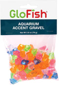 GloFish Accent Gravel for Aquariums, 2.8 Oz
