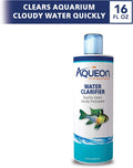 Aqueon Freshwater Aquarium Water Clarifier, Clears Cloudy Fish Tank Water, Safe to Use with Fish and Plants - 16 Ounces