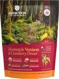 Addiction Homestyle Venison & Cranberry Dinner Raw Alternative Dog Food - Gently Air-Dried Complete Meal or Dog Food Top