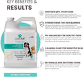 Lillian Ruff PRO Formula Oatmeal Dog Conditioner - Nourishing & Calming Relief for Allergies & Sensitive Skin - Detangle