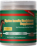 Insulin Resistance Supplement for Horses, Herbal Formulated for High Insulin, Chronic Laminitis, Cushing's Syndrome, Sor