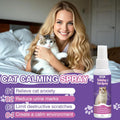 Cat Calming Spray 60 ML 2 Pack Calming Solution for Cats Cat Pheromone Spray Reduces Stress Anxiety Scratching Calming S