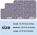 Puppy Pads with Pheromones, Washable Puppy Pee Pads for Dogs,Reusable Puppy Pads Washable for Dogs & Cats, Washable,Dura