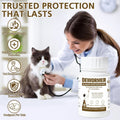 Broad-Spectrum Dewormer for Cats & Kittens, for Tapeworms, Hookworms & Roundworms, 50 Tablets