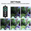 AQQA LED Aquarium Light, 24/7 & DIY Mode Full Spectrum Fish Tank Light