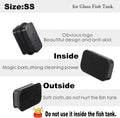 Carefree Fish Aquarium Small Magnetic Cleaner for Glass Fish Tank Algae Scraper Floating