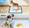 Pee Pad Holder for Dogs, Dog and Puppy Pee Pads Holder, 24"x24" Non-Slip & Leak-Proof & Portable Silicone Mat with Raise