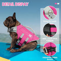 Nanaki Dog Life Jacket Large, Dog Life Vest for Swimming Boating-High Buoyancy Dogs Swim Vest with Rescue Handle D-Ring 