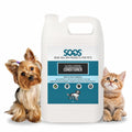 Soos Pet Conditioner Ultra Crème Natural Dead Sea Minerals Smoothness Polish Deeply Absorbing with Vitamins Essential Oils Natural Ingredients for Dogs and Cats - 1 Pack (4L)