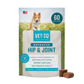 VetIQ Advanced Hip & Joint Chews For Dogs, 60 Count, Chicken Flavored Supplements Made with Glucosamine, Omega 3’s, Chondroitin, MSM & Green Lipped Mussel, Increases Mobility & Maintains Muscles
