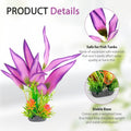 Silk Aquarium Plants 2 Pcs 8 Inches