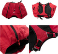Lovelonglong Dog Backpack for Hiking, Multifunctional Dog Day Pack Zippered Travel Dog Saddle Bag Outdoor Hiking Backpac