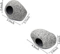 Aquarium Decorations Rock,Stackable Fish Tank Decor Cave, Ceramic Shelters