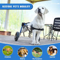 Dog Wheelchair for Back Legs with Upgraded All-Terrain Tires & Durable Bearings,Adjustable Dog Wheelchair for 11.8"-17.7