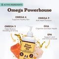Natural Dog Company Ultra Omega Oil for Dogs a 2000 MG Omega 3, 6, 9 with Salmon, Pollock & Flaxseed Oil, EPA & DHA, Dog Supplement for Skin, Coat, Joints, Allergy & Itch Relief, Dog Fish Oil 16oz