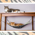 BBTO 3 Pcs Reversible Hanging Hammock Soft Plush for Cat Ferret,Dot