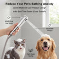 Dog Shower Attachment Kit, 8FT Hose, Handheld Sprayer & Diverter for Dogs