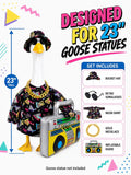 Porch Goose Outfits - 23" Porch Goose Clothes for Lawn Yard