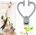 CATPICK Interactive Doorway Cat Toy, No-Adhesive Clip-On for Indoor Cats