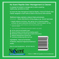 No Scent Reptile Tank Cleaner Spray & Pet Odor Management for Bearded Dragon, Turtle, Lizard Terrarium Freshener (2 Fl O