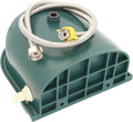 Automatic Water Bowl Plastic Livestock Waterer with Float Valves Stainless Steel Cover Livestock Water Trough Bowl,for C