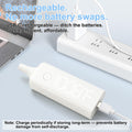 Digital Ear Pet Thermometer for Dogs and Cats, 1 Second Non-Contact, Rechargeable, LED Display, Fever Detection, Accurat