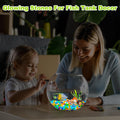 800pcs 5-8mm Colorful Glow in The Dark Garden Pebbles Stones 5-8mm Luminous Stones Glow in The Dark Rocks Outdoor Glow P