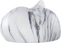 Pet Urns,Sleeping Resin Cremation Cat Urn, Cat Urns for Ashes, Small Animal Urn （White）…