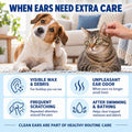 Tris Flush Cat & Dog Ear Cleaner | Pet Ear Infection Treatment