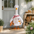 Funny Porch Goose Baker Outfit Chef Cosplay Costume for 23" Goose Statue