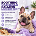 Mighty Petz 2-in-1 Oatmeal Dog Shampoo and Conditioner – 16 oz Natural Support for Allergies, Itchy Sensitive Skin. Moisturizing & pH Balanced for Dogs with Oatmeal and Aloe Vera