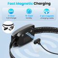 Smart Dog Bark Collar, Anti Barking Collar with 4 Training Modes, 8 Adjustable Sensitivity, Rechargeable IP67 Waterproof