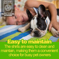 Paiaite Dog Striped Shirt Happy Color Cotton Sleeveless Puppy Shirts Breathable Pet Apparel Tank Top Colorful Puppy Swea