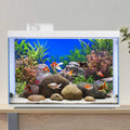 AWERT 30x18 in Aquatic Plant Fish Tank Background Stone Aquarium Backdrop