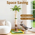 35" Tall Palm Tree Cat Scratching Post Vertical for Indoor Cats