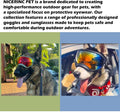 Dog Sunglasses, Dog Goggles with Adjustable Strap UV Protection Winproof Dog Puppy Sunglasses, Suitable for Medium-Large