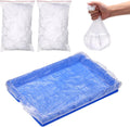 Disposable Bird Cage Liners, Clear Plastic Liners 15x10In 100Pcs